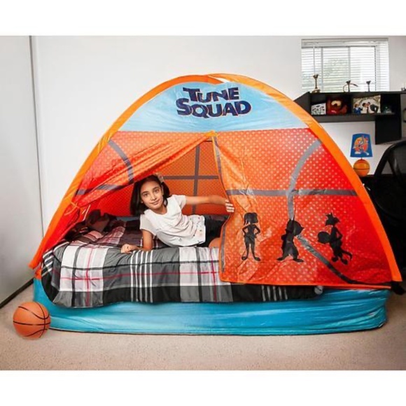 Space Jam Tune Squad Orange Kids Bed Tent - Picture 2 of 2